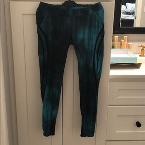 Better bodies teal grunge leggings